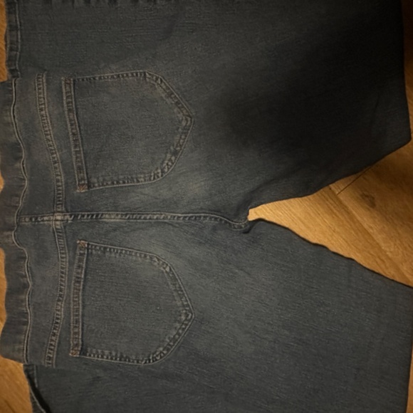 Pull on lace up waist jean - Picture 3 of 3